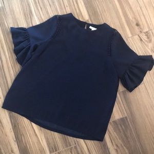 Maette by Stella and Dot ruffle top